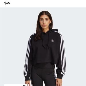 Adidas cropped hoodie